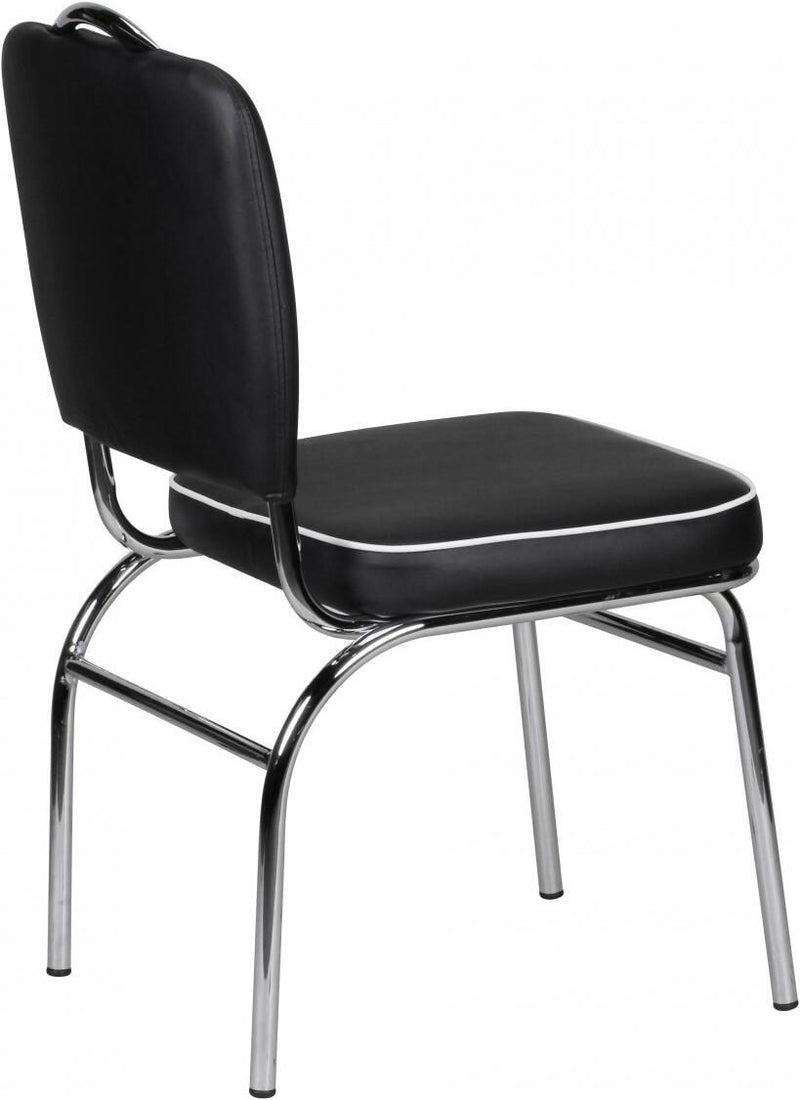 WOHNLING Esszimmerstuhl WL1.716 schwarz/weiß