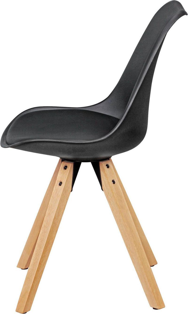 WOHNLING Esszimmerstuhl WL5.022 schwarz