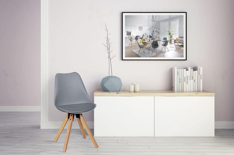 WOHNLING Esszimmerstuhl WL5.023 grau