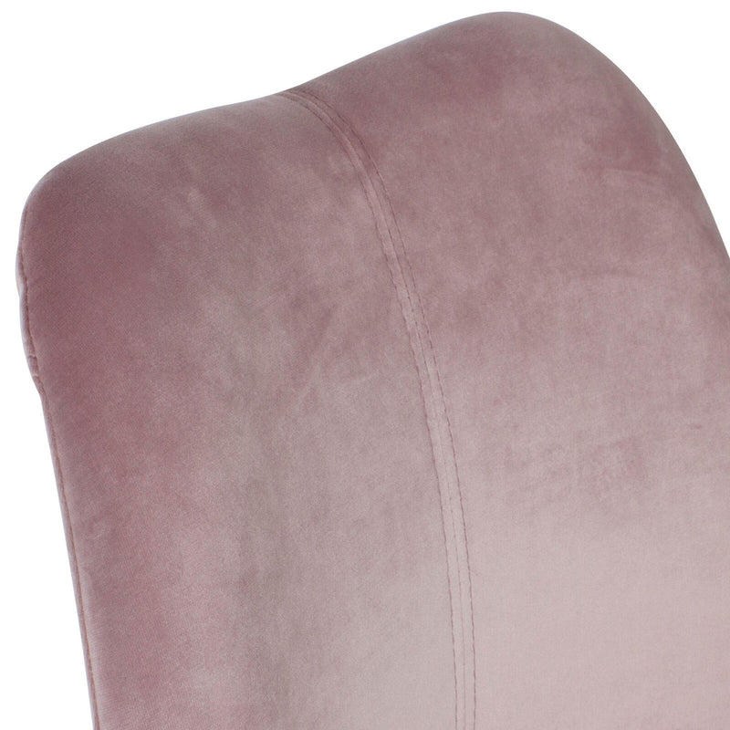 WOHNLING Esszimmerstuhl WL6.037 Stoff rosa