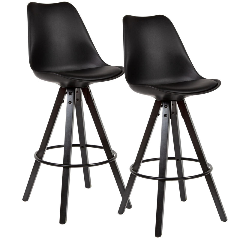 WOHNLING Barhocker WL6.126 Kunstleder schwarz