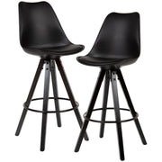 WOHNLING Barhocker WL6.126 Kunstleder schwarz