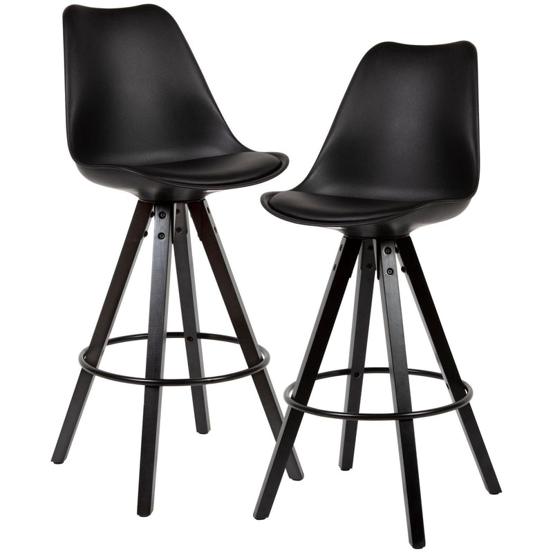 WOHNLING Barhocker WL6.126 Kunstleder schwarz