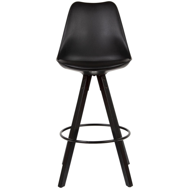 WOHNLING Barhocker WL6.126 Kunstleder schwarz
