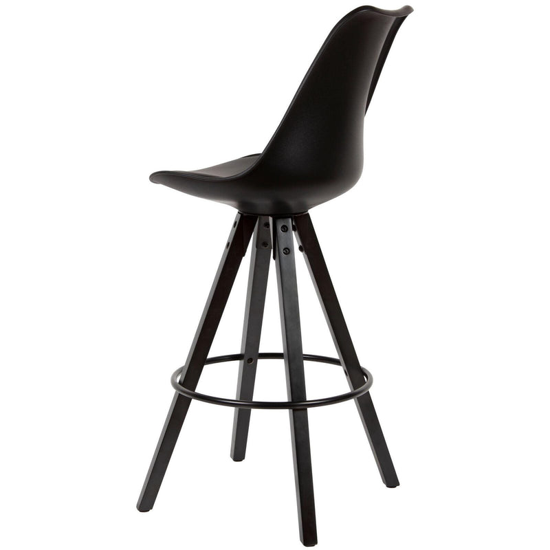 WOHNLING Barhocker WL6.126 Kunstleder schwarz