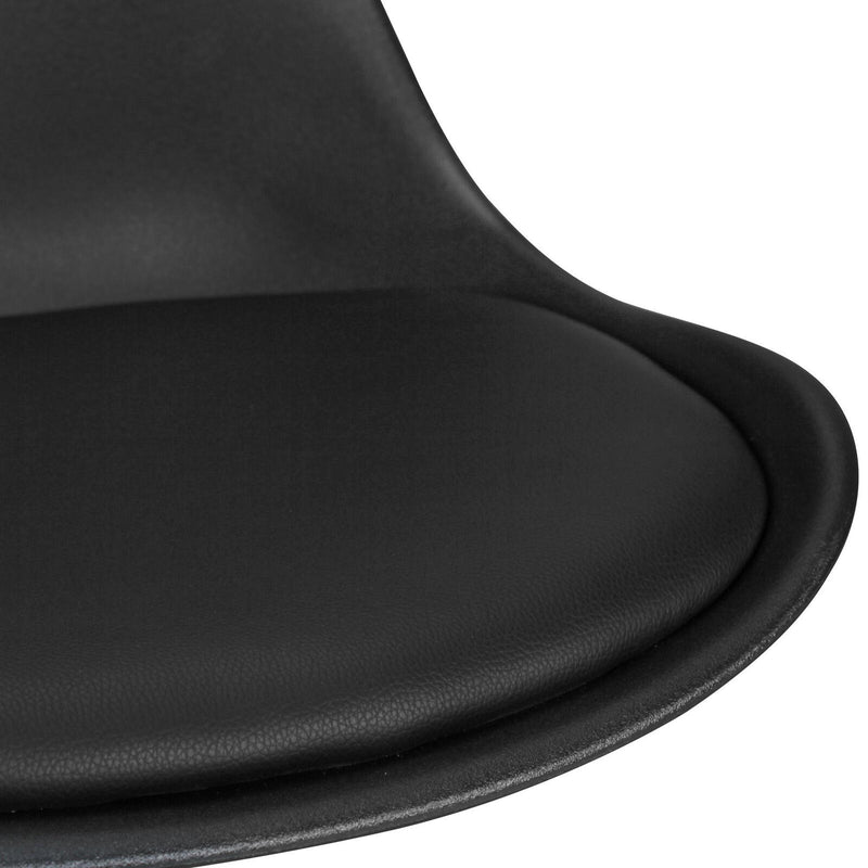 WOHNLING Barhocker WL6.126 Kunstleder schwarz