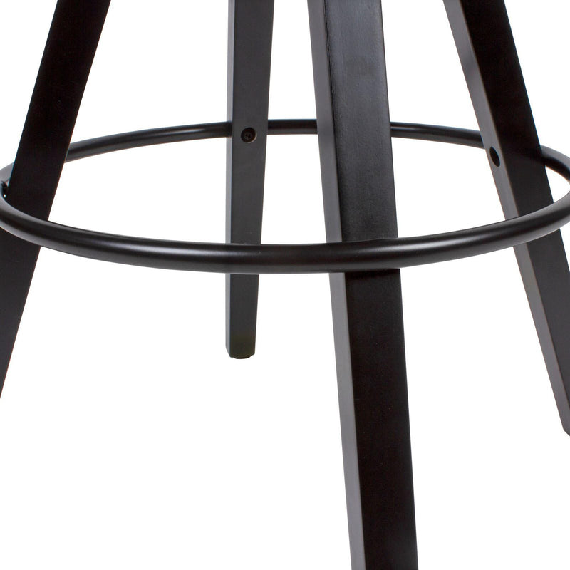 WOHNLING Barhocker WL6.126 Kunstleder schwarz