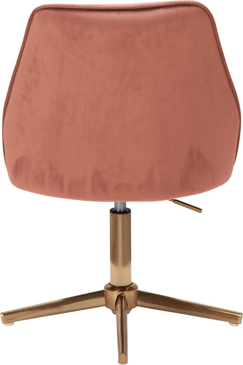 WOHNLING Stuhl WL6.303 Samt rosa