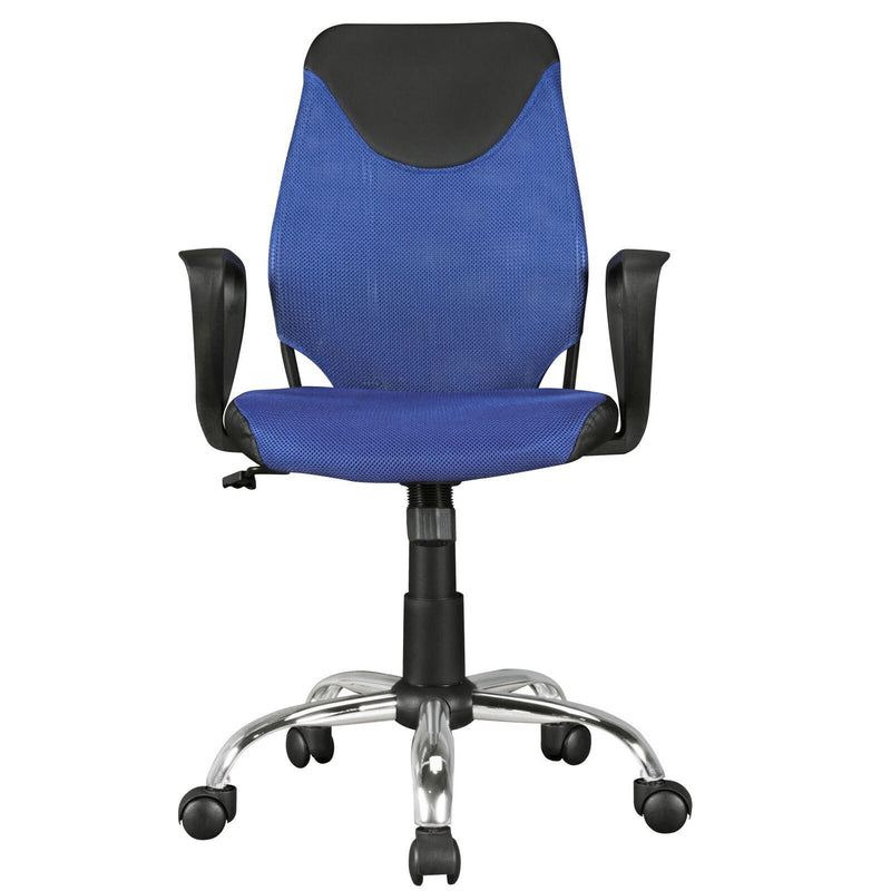 AMSTYLE Kinderdrehstuhl SPM1.357 blau/schwarz