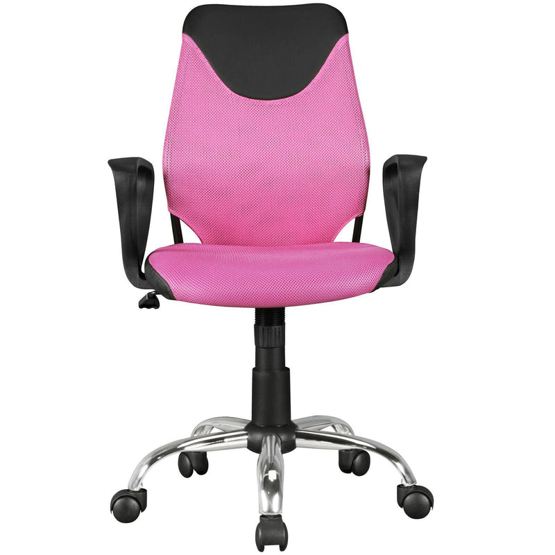 AMSTYLE Kinderdrehstuhl SPM1.355 pink/schwarz