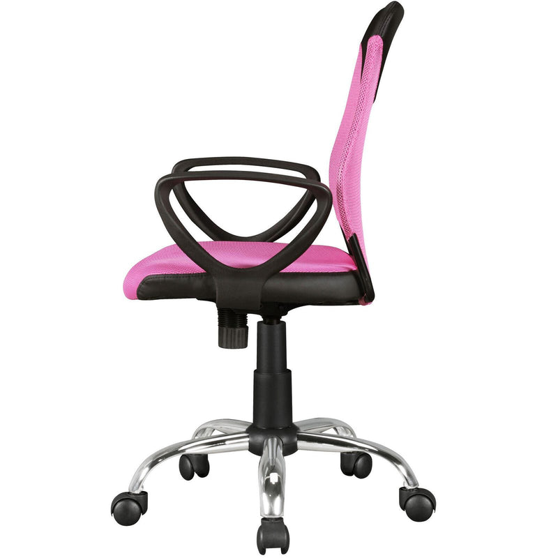AMSTYLE Kinderdrehstuhl SPM1.355 pink/schwarz