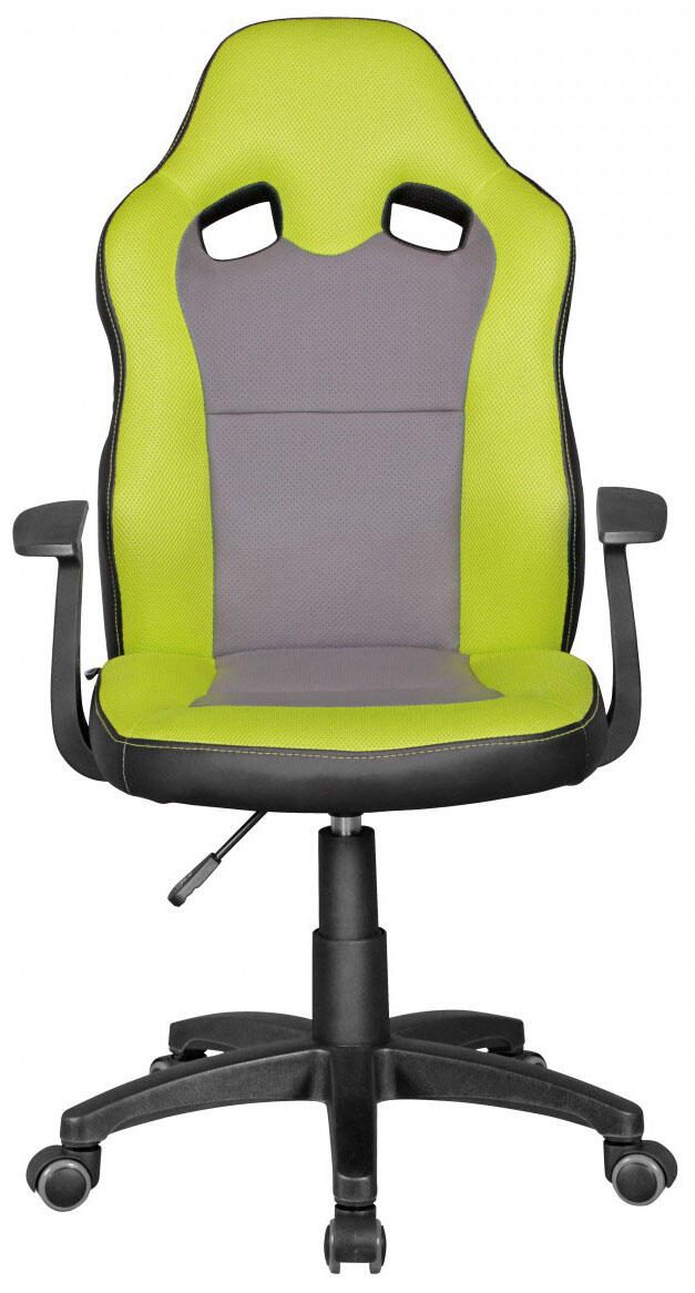 AMSTYLE Kinderdrehstuhl SPM1.352 grün/grau
