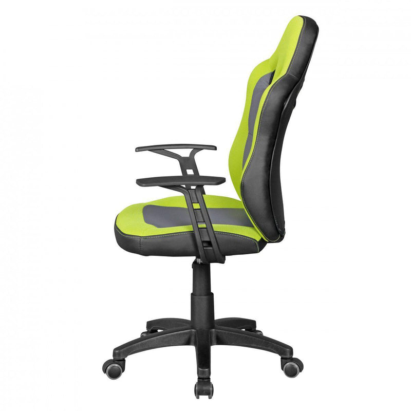 AMSTYLE Kinderdrehstuhl SPM1.352 grün/grau