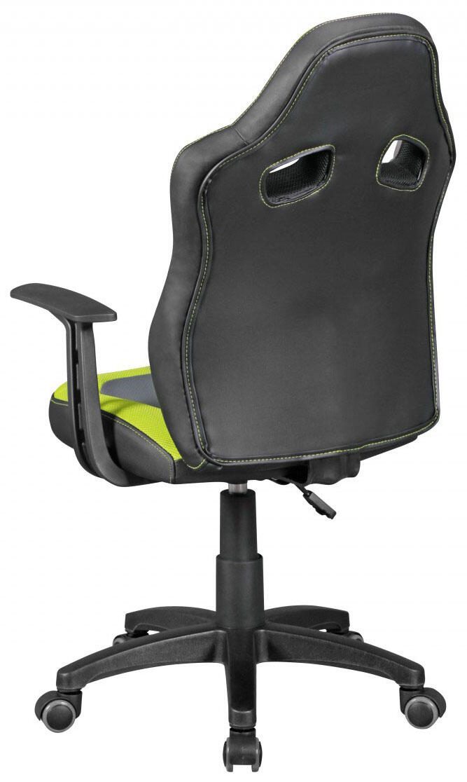 AMSTYLE Kinderdrehstuhl SPM1.352 grün/grau