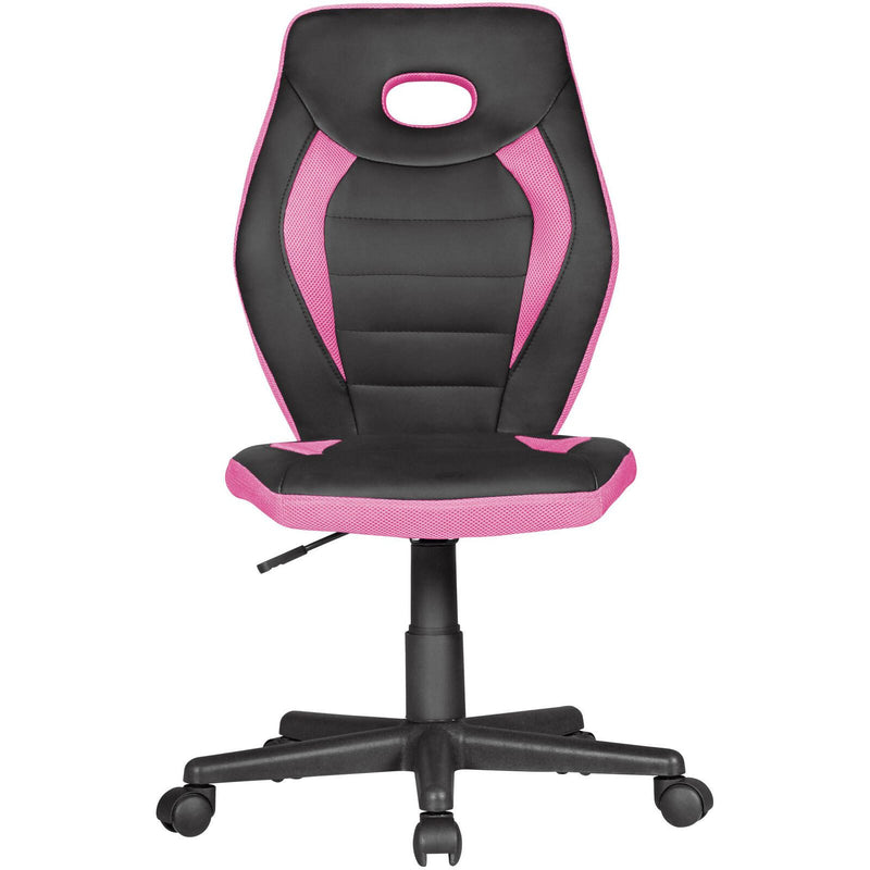 AMSTYLE Kinderdrehstuhl SPM1.387 schwarz/pink