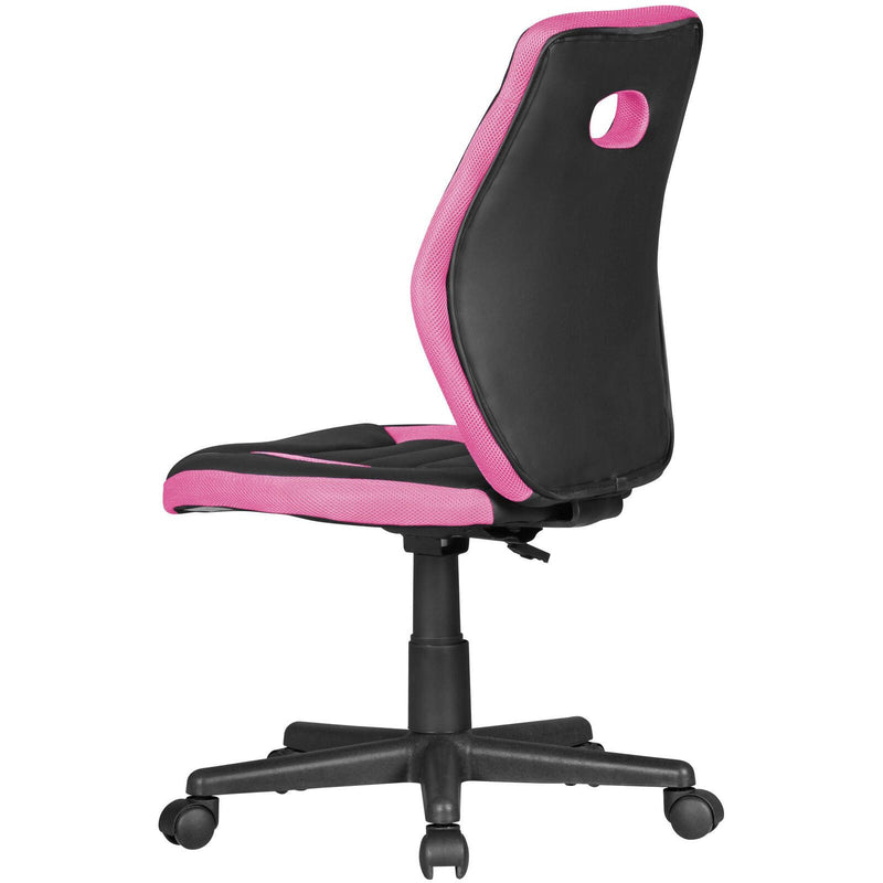 AMSTYLE Kinderdrehstuhl SPM1.387 schwarz/pink