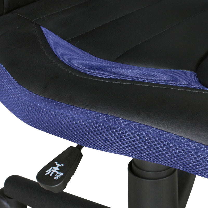 AMSTYLE Kinderdrehstuhl SPM1.388 schwarz/blau