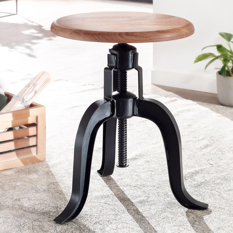 WOHNLING Hocker WL6.658 akazie
