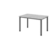 HAMMERBACHER höhenverstellbarer Schreibtisch VHS12/M/G beton