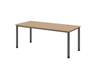 HAMMERBACHER höhenverstellbarer Schreibtisch VHS19/E/G eiche