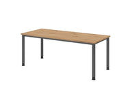 HAMMERBACHER höhenverstellbarer Schreibtisch VHS19/R/G asteiche