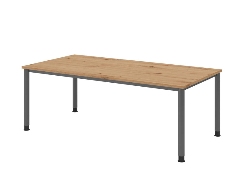 HAMMERBACHER höhenverstellbarer Schreibtisch VHS2E/R/G asteiche