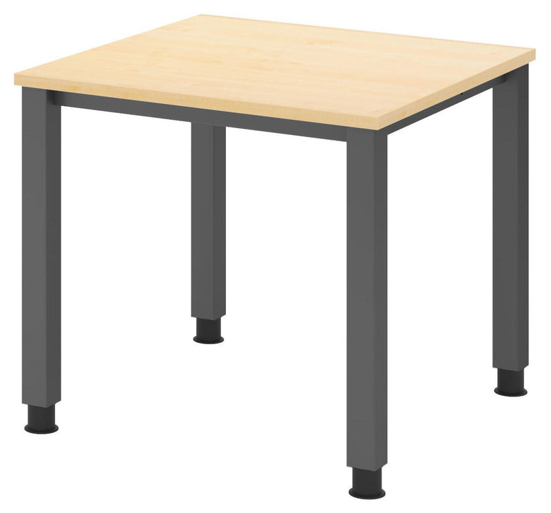HAMMERBACHER höhenverstellbarer Schreibtisch VQS08/3/G ahorn