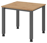 HAMMERBACHER höhenverstellbarer Schreibtisch VQS08/R/G asteiche