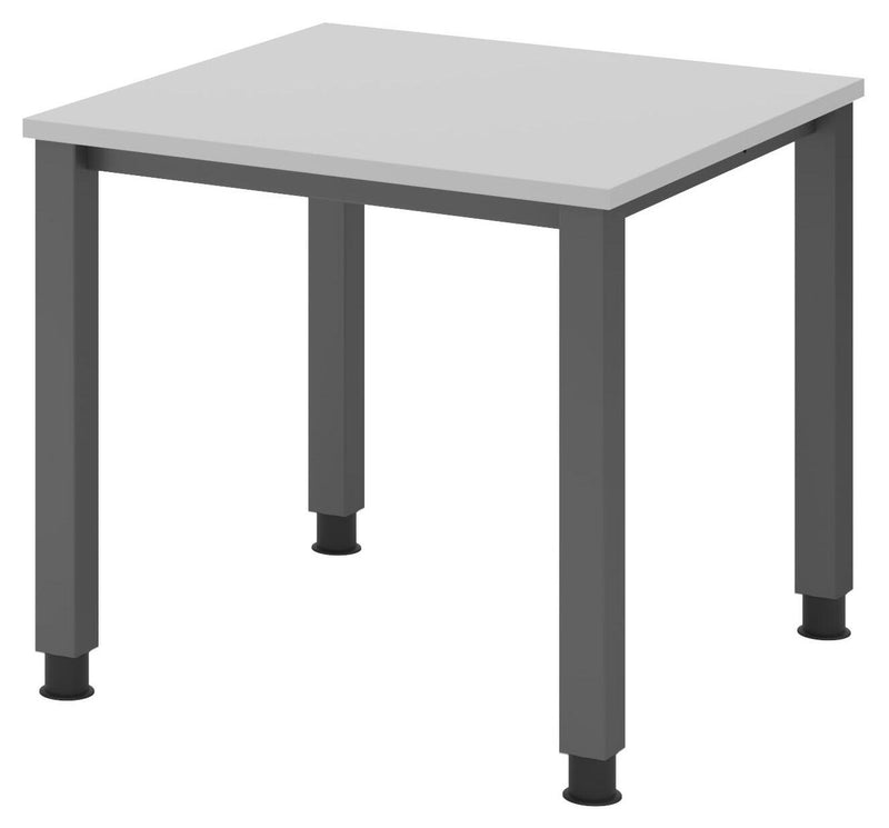 HAMMERBACHER höhenverstellbarer Schreibtisch VQS08/5/G lichtgrau
