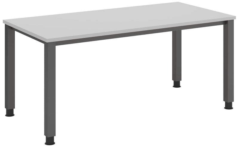 HAMMERBACHER höhenverstellbarer Schreibtisch VQS16/5/G lichtgrau