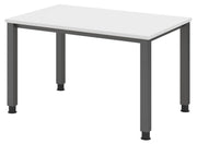 HAMMERBACHER höhenverstellbarer Schreibtisch VQS12/W/G weiß