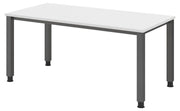 HAMMERBACHER höhenverstellbarer Schreibtisch VQS16/W/G weiß