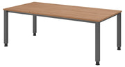 HAMMERBACHER höhenverstellbarer Schreibtisch VQS2E/N/G nussbaum