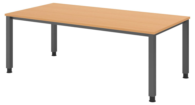 HAMMERBACHER höhenverstellbarer Schreibtisch VQS2E/6/G buche