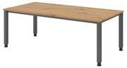 HAMMERBACHER höhenverstellbarer Schreibtisch VQS2E/R/G asteiche