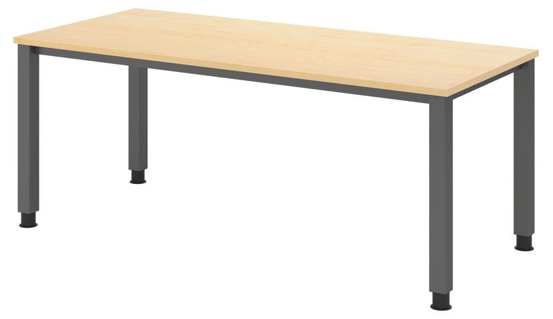 HAMMERBACHER höhenverstellbarer Schreibtisch VQS19/3/G ahorn
