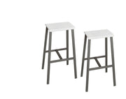 HAMMERBACHER Barhocker weiß (2er-Set)