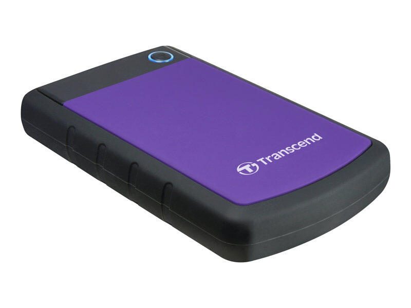 Transcend StoreJet 25H3P Externe Festplatte 2 TB, lila