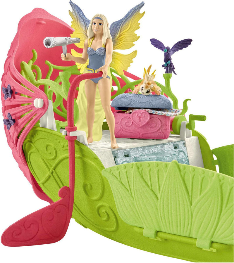 Schleich® Spielfiguren-Set Bayala Seras magisches Blütenboot 42444