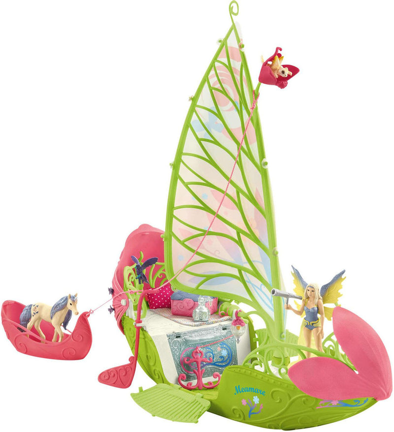 Schleich® Spielfiguren-Set Bayala Seras magisches Blütenboot 42444