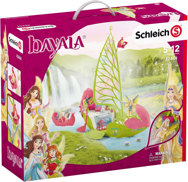 Schleich® Spielfiguren-Set Bayala Seras magisches Blütenboot 42444