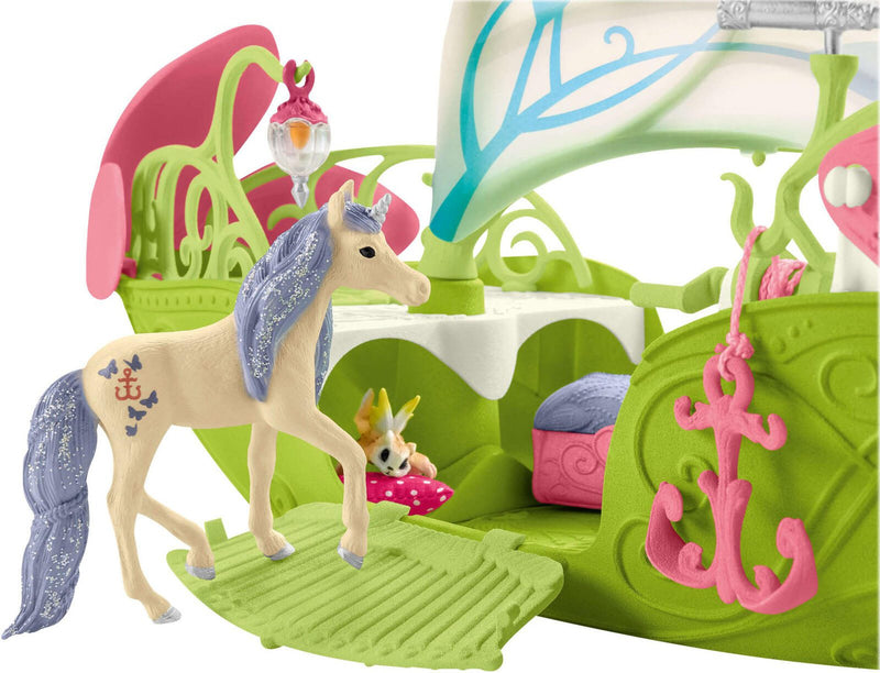 Schleich® Spielfiguren-Set Bayala Seras magisches Blütenboot 42444
