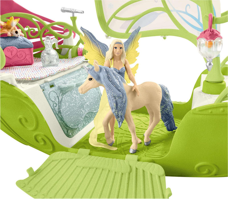 Schleich® Spielfiguren-Set Bayala Seras magisches Blütenboot 42444