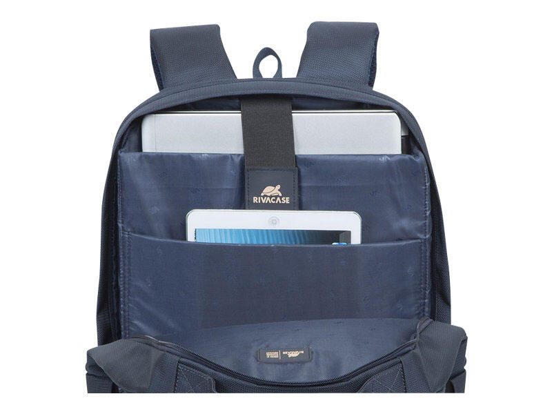 RIVACASE Laptop-Rucksack Tegel 8460 blau bis 44,0 cm (17,3 Zoll)