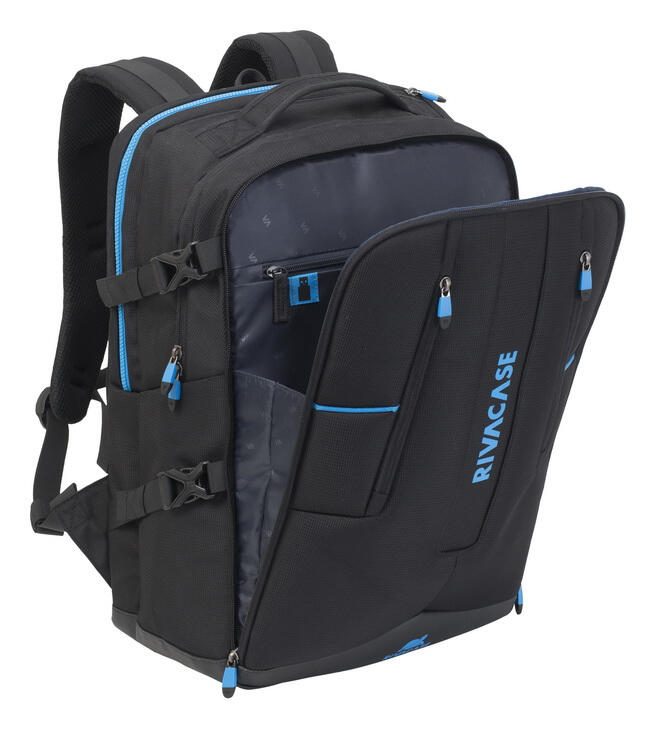 RIVACASE Laptop-Rucksack Borneo 7860 schwarz bis 44,0 cm (17,3 Zoll)