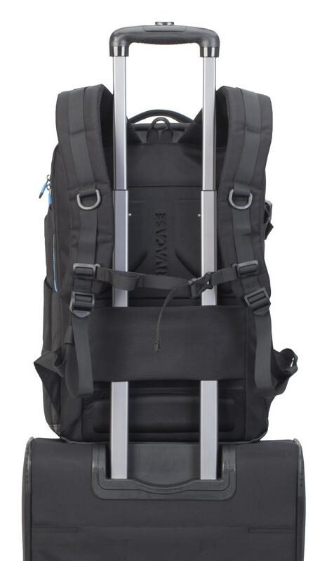RIVACASE Laptop-Rucksack Borneo 7860 schwarz bis 44,0 cm (17,3 Zoll)