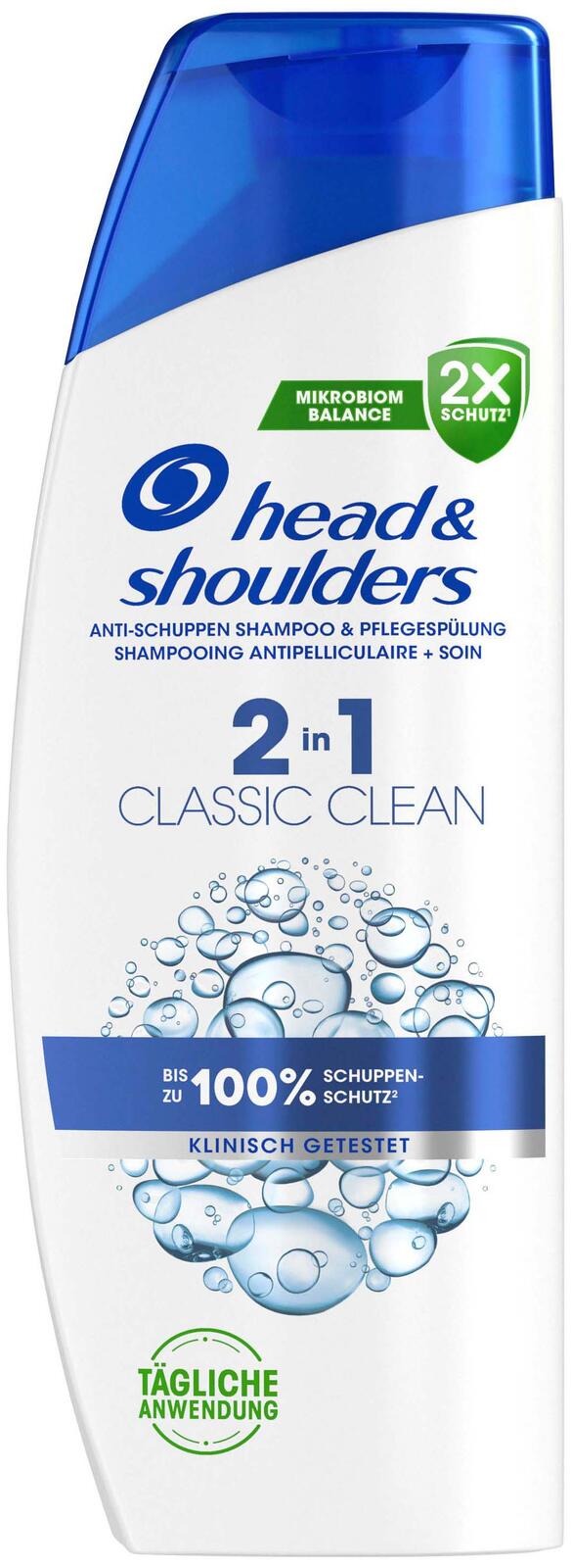 head&shoulders® 2 in 1 CLASSIC CLEAN Shampoo & Spülung 250 ml