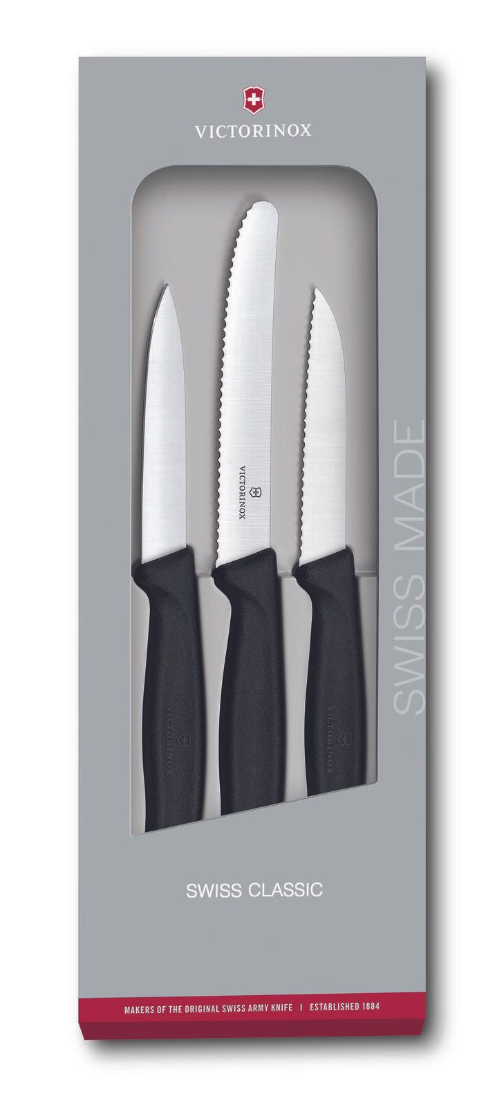 VICTORINOX Gemüsemesser Swiss Classic silber