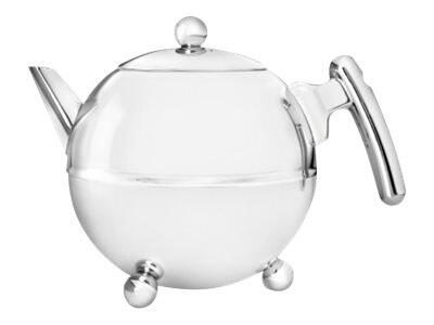 bredemeijer Bella Ronde Teekanne 0,75 l silber