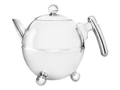 bredemeijer Bella Ronde Teekanne 1,5 l silber